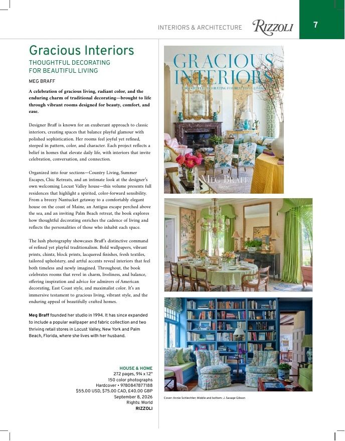 Rizzoli New York Fall 2026 Catalog Weekly Ad January 1 - December 31, 2026