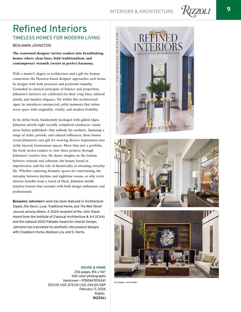 Rizzoli New York Spring 2026 Catalog Weekly Ad January 1 - December 31, 2026