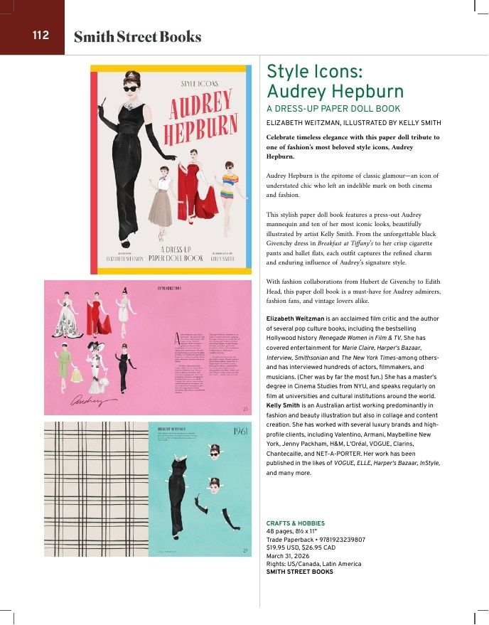 Rizzoli New York Spring 2026 Catalog Weekly Ad January 1 - December 31, 2026
