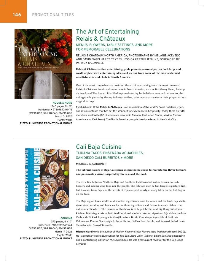 Rizzoli New York Spring 2026 Catalog Weekly Ad January 1 - December 31, 2026