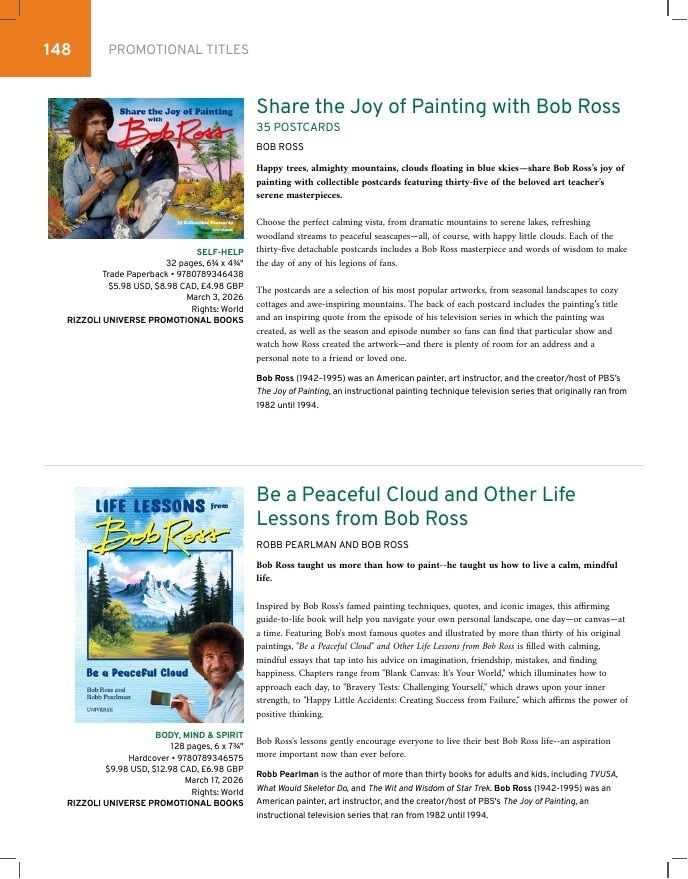 Rizzoli New York Spring 2026 Catalog Weekly Ad January 1 - December 31, 2026