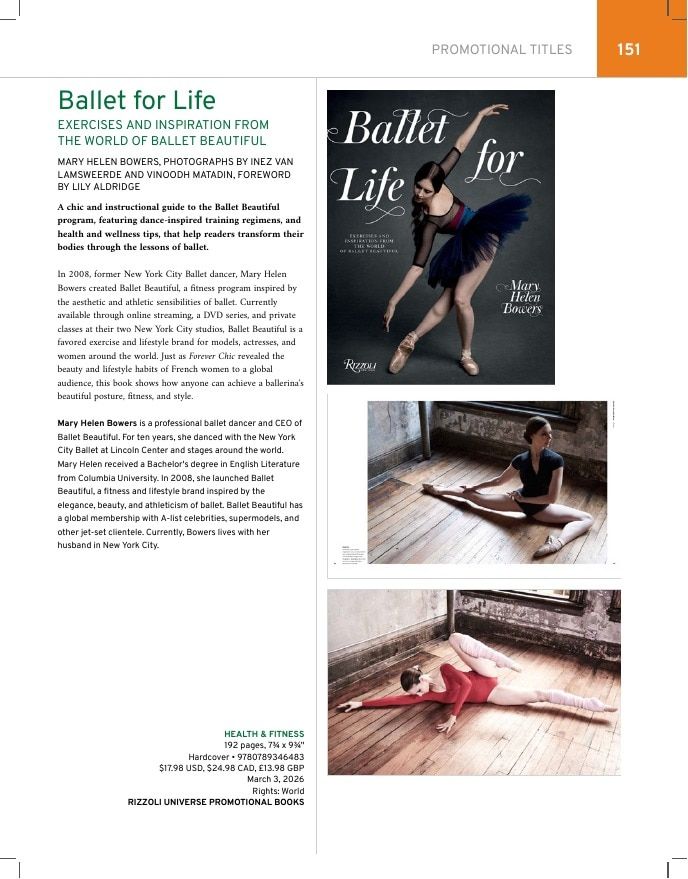 Rizzoli New York Spring 2026 Catalog Weekly Ad January 1 - December 31, 2026