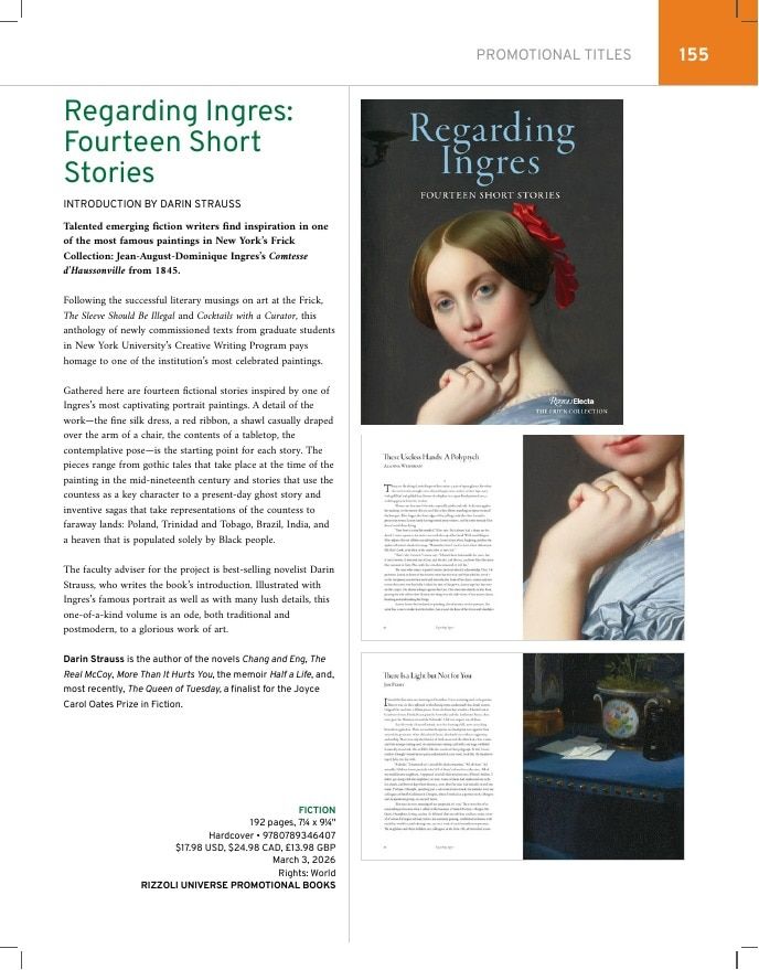Rizzoli New York Spring 2026 Catalog Weekly Ad January 1 - December 31, 2026