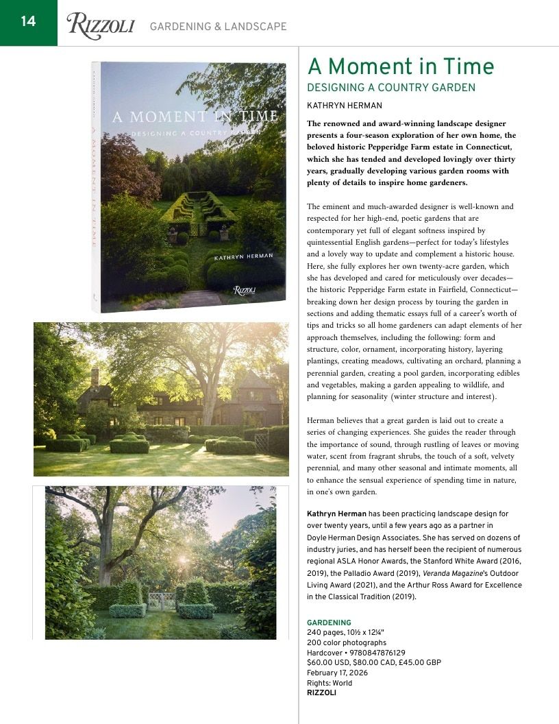 Rizzoli New York Spring 2026 Catalog Weekly Ad January 1 - December 31, 2026