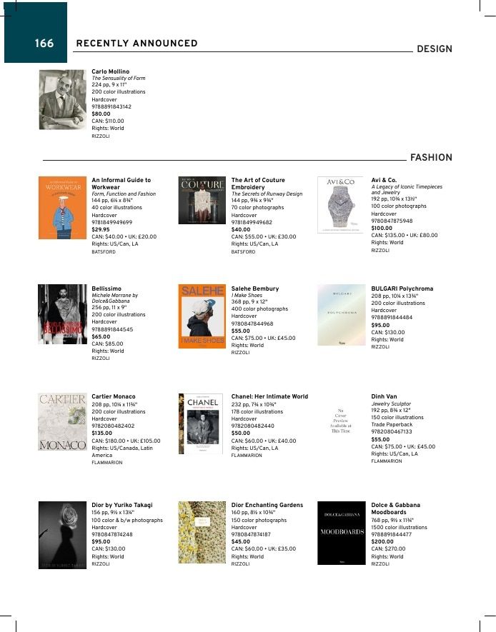 Rizzoli New York Spring 2026 Catalog Weekly Ad January 1 - December 31, 2026