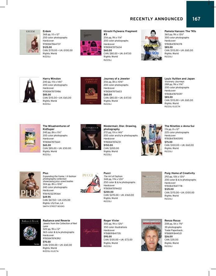 Rizzoli New York Spring 2026 Catalog Weekly Ad January 1 - December 31, 2026