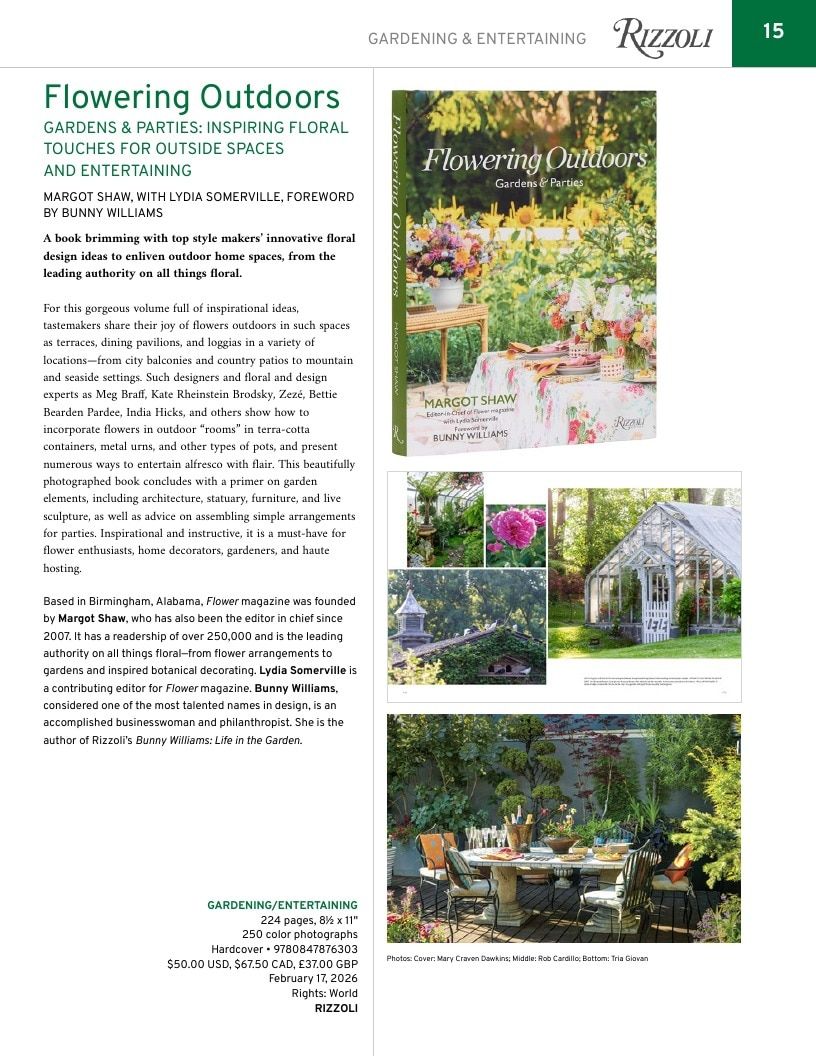 Rizzoli New York Spring 2026 Catalog Weekly Ad January 1 - December 31, 2026
