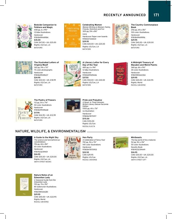 Rizzoli New York Spring 2026 Catalog Weekly Ad January 1 - December 31, 2026