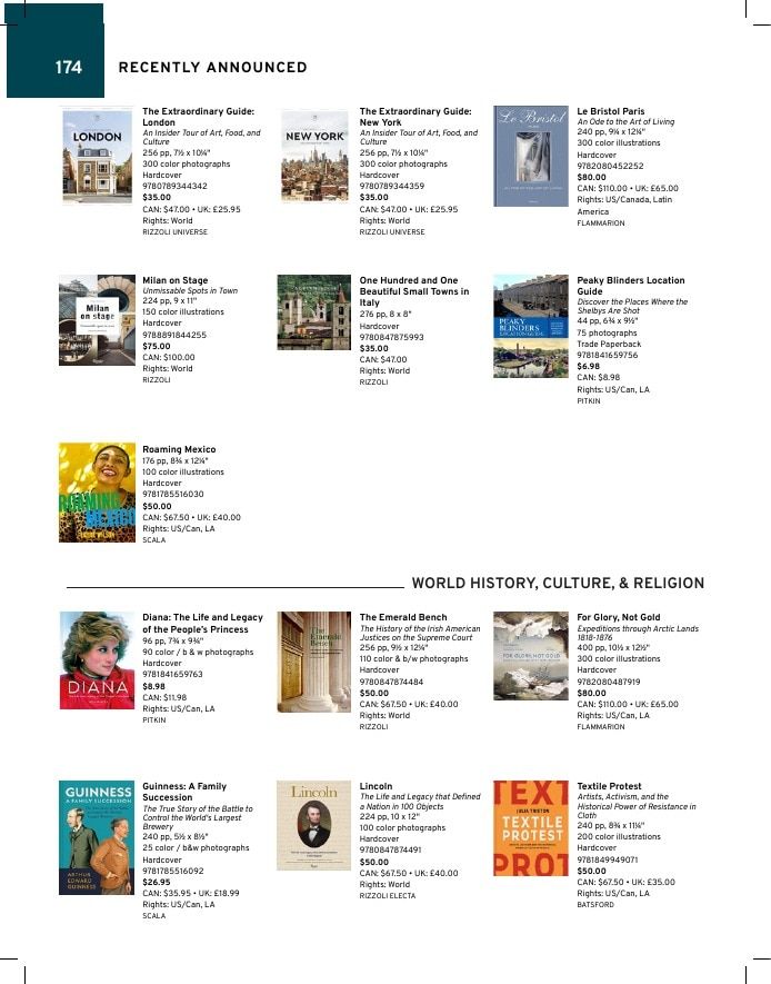 Rizzoli New York Spring 2026 Catalog Weekly Ad January 1 - December 31, 2026