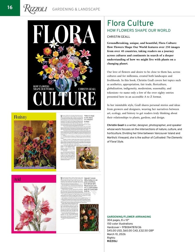 Rizzoli New York Spring 2026 Catalog Weekly Ad January 1 - December 31, 2026