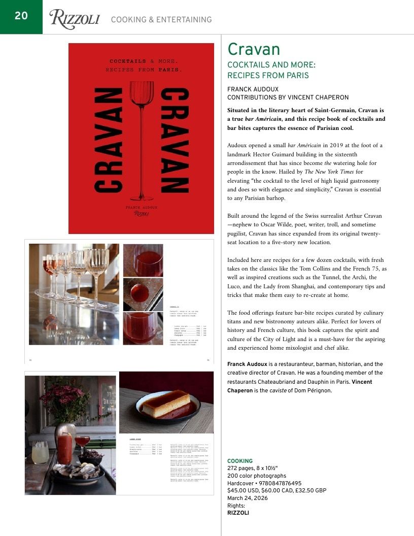 Rizzoli New York Spring 2026 Catalog Weekly Ad January 1 - December 31, 2026