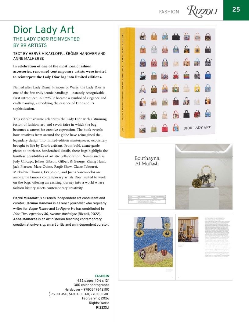 Rizzoli New York Spring 2026 Catalog Weekly Ad January 1 - December 31, 2026