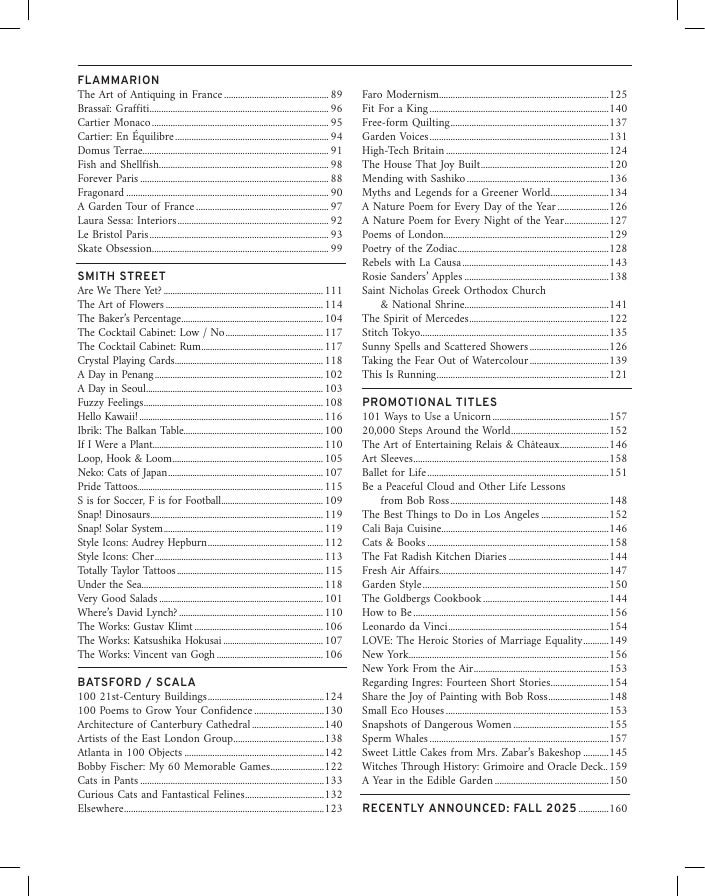 Rizzoli New York Spring 2026 Catalog Weekly Ad January 1 - December 31, 2026