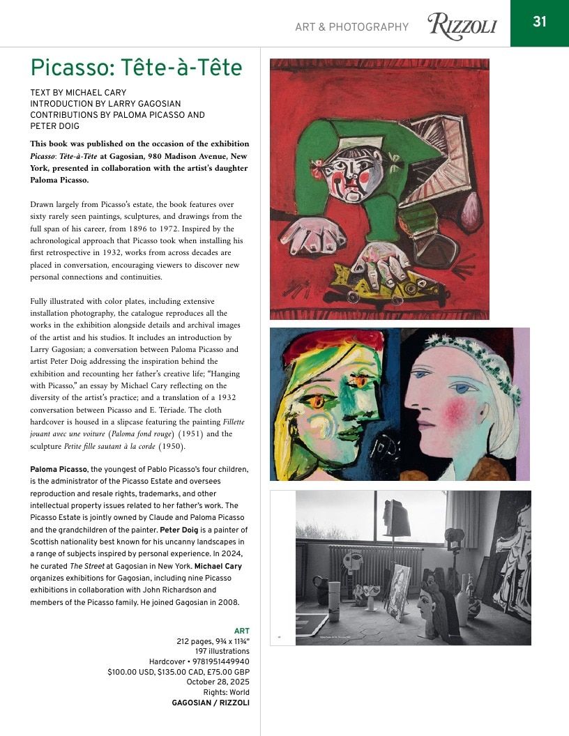 Rizzoli New York Spring 2026 Catalog Weekly Ad January 1 - December 31, 2026