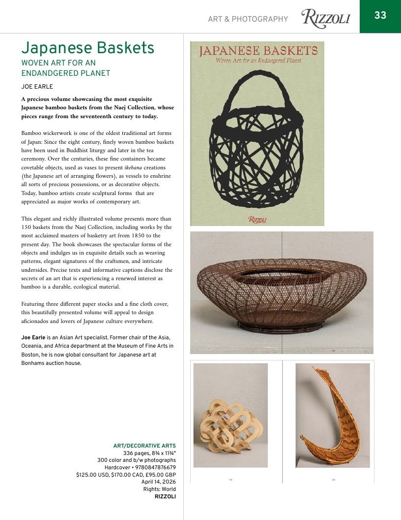 Rizzoli New York Spring 2026 Catalog Weekly Ad January 1 - December 31, 2026