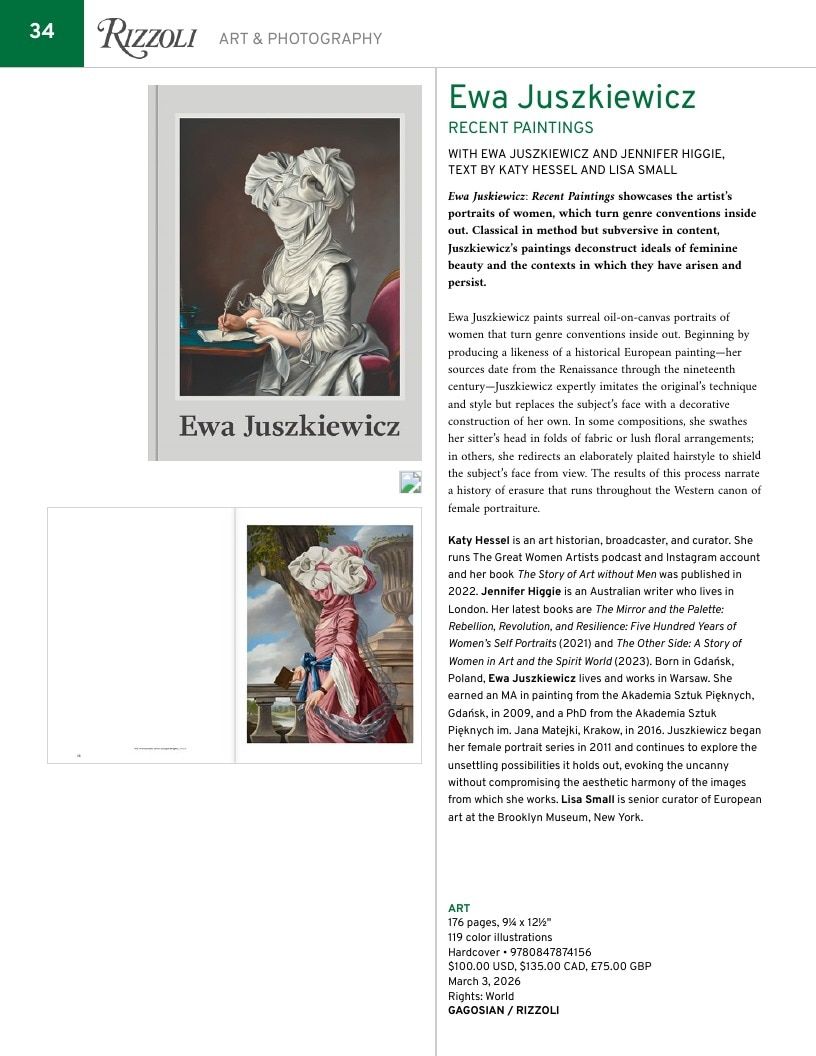 Rizzoli New York Spring 2026 Catalog Weekly Ad January 1 - December 31, 2026