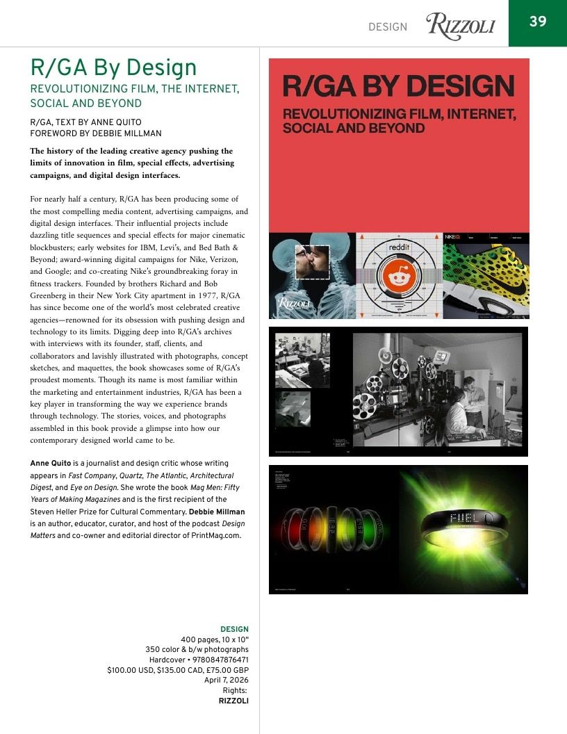 Rizzoli New York Spring 2026 Catalog Weekly Ad January 1 - December 31, 2026