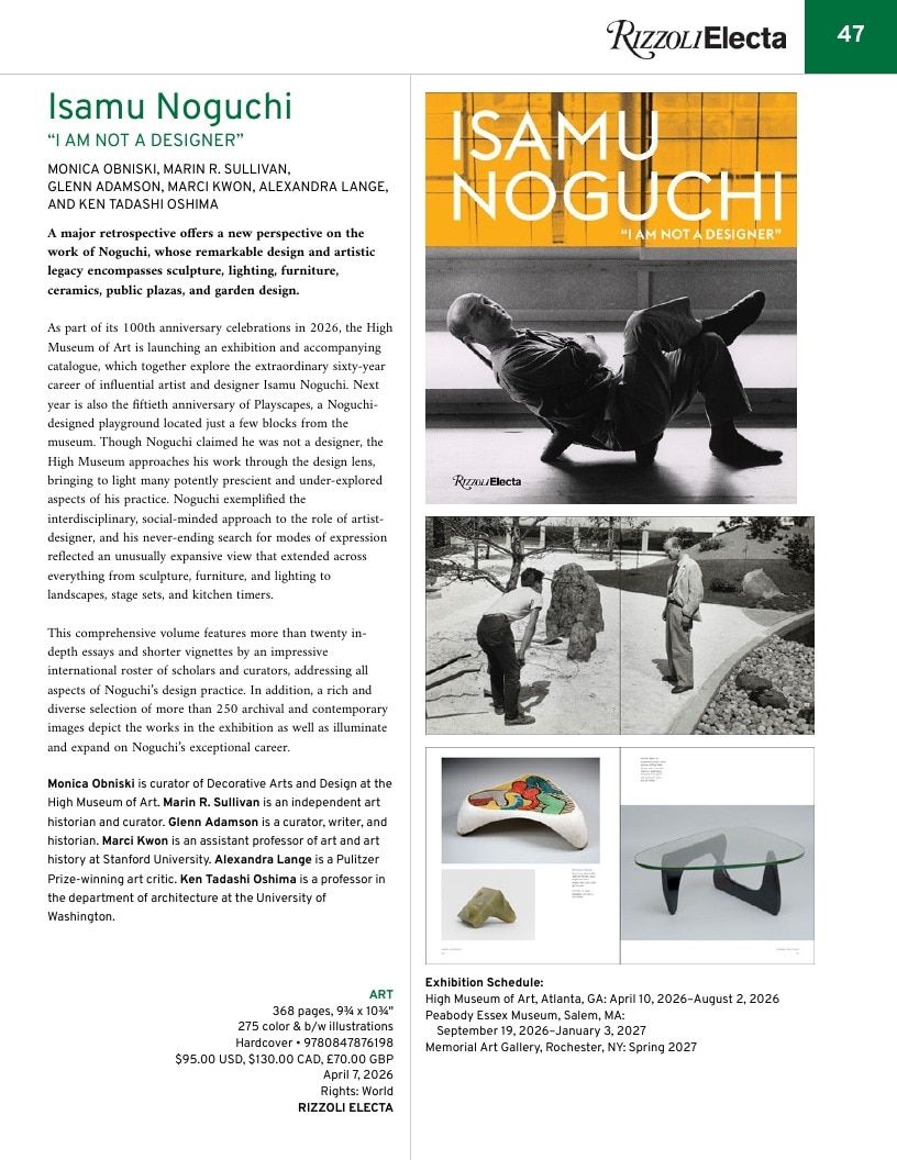 Rizzoli New York Spring 2026 Catalog Weekly Ad January 1 - December 31, 2026