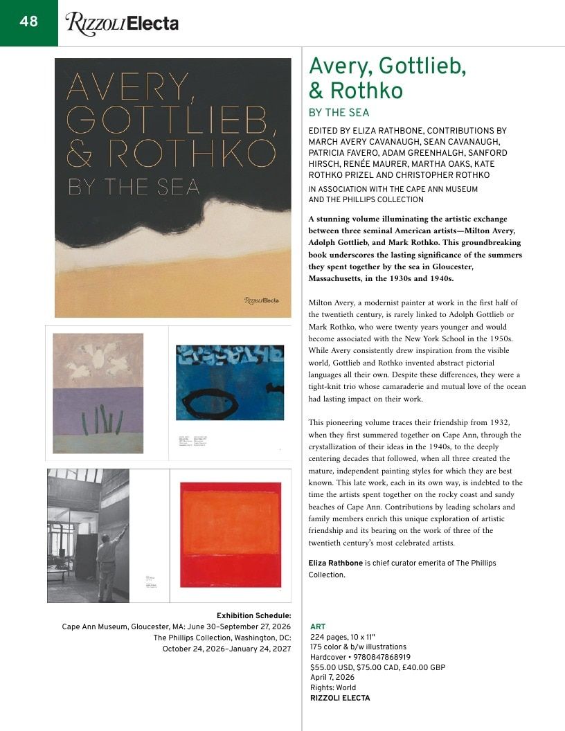 Rizzoli New York Spring 2026 Catalog Weekly Ad January 1 - December 31, 2026