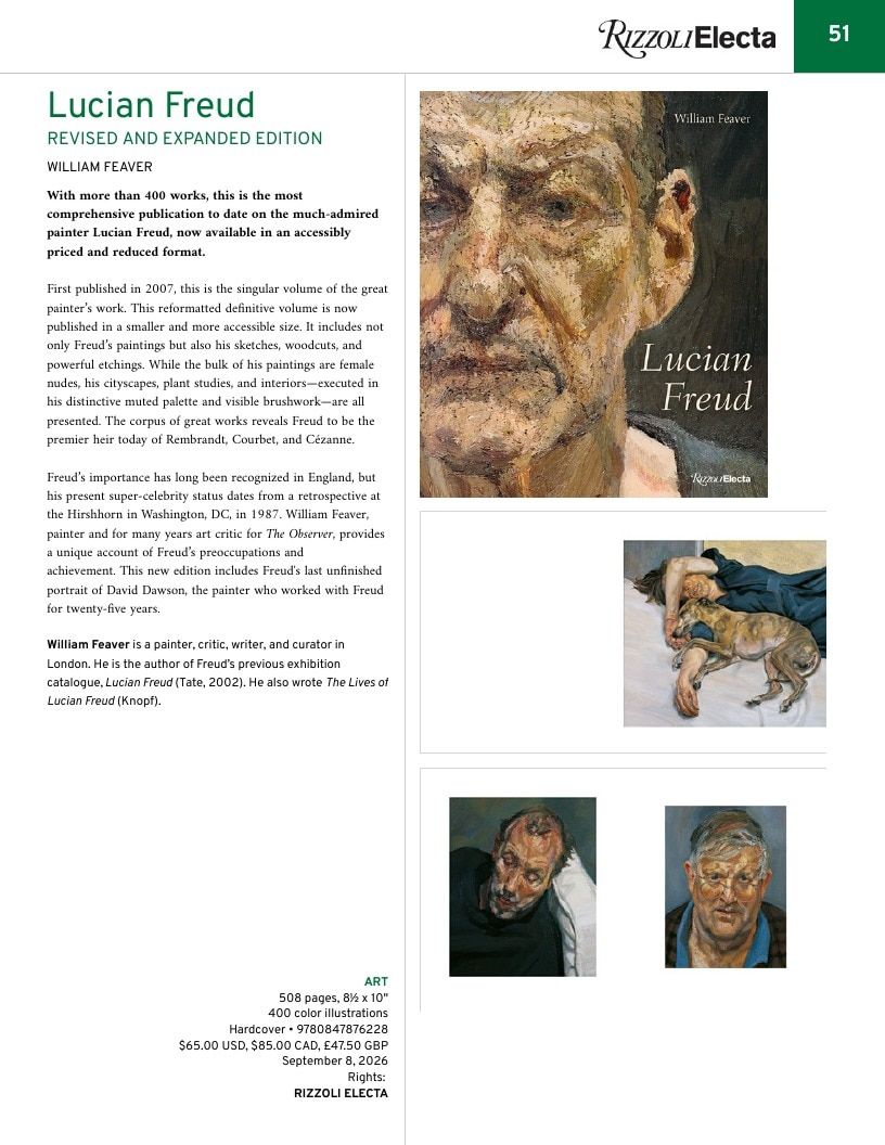 Rizzoli New York Spring 2026 Catalog Weekly Ad January 1 - December 31, 2026