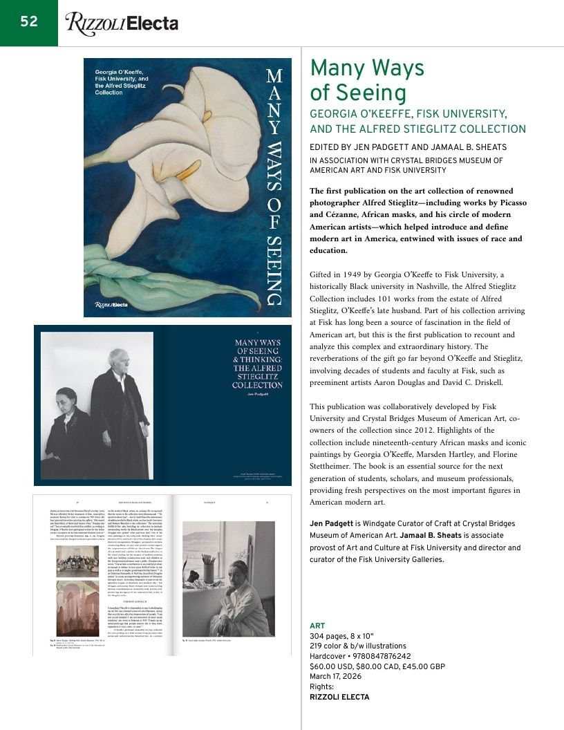 Rizzoli New York Spring 2026 Catalog Weekly Ad January 1 - December 31, 2026