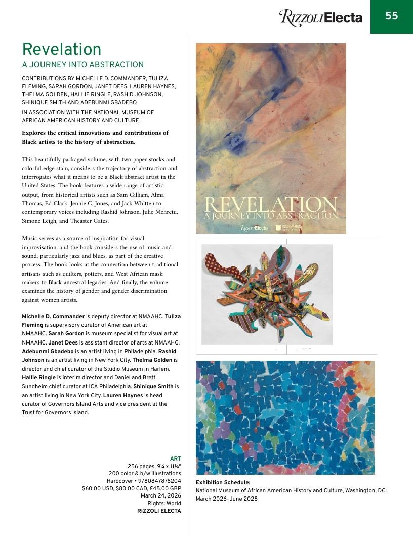 Rizzoli New York Spring 2026 Catalog Weekly Ad January 1 - December 31, 2026