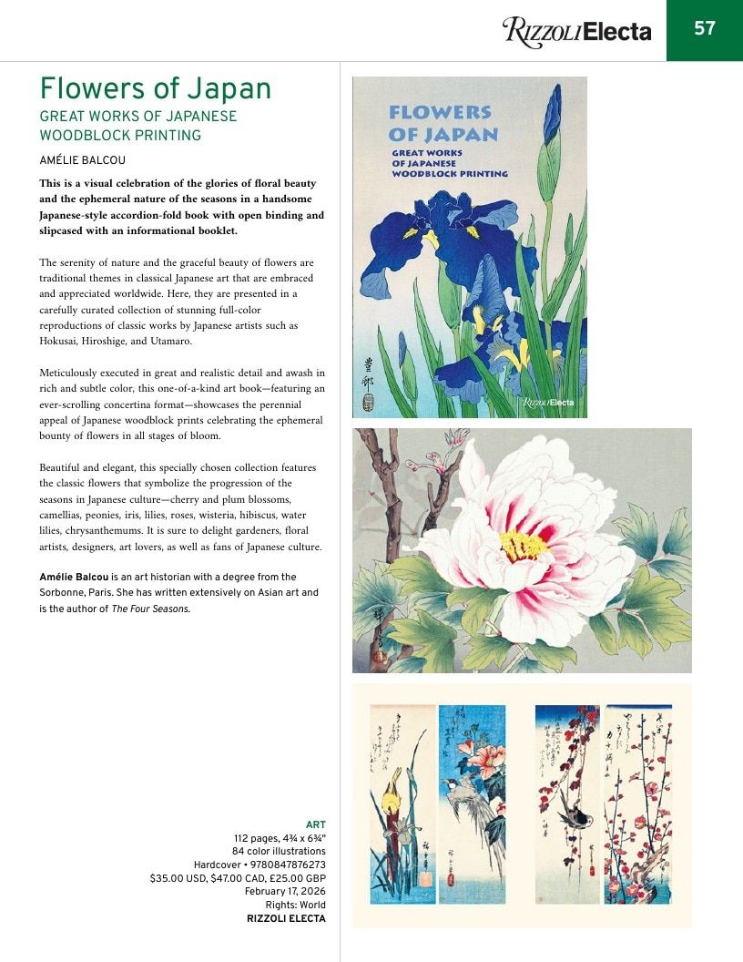 Rizzoli New York Spring 2026 Catalog Weekly Ad January 1 - December 31, 2026