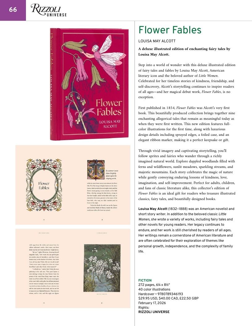 Rizzoli New York Spring 2026 Catalog Weekly Ad January 1 - December 31, 2026