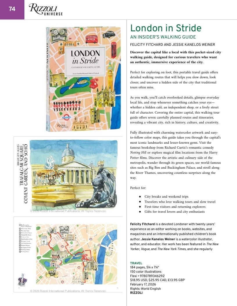 Rizzoli New York Spring 2026 Catalog Weekly Ad January 1 - December 31, 2026