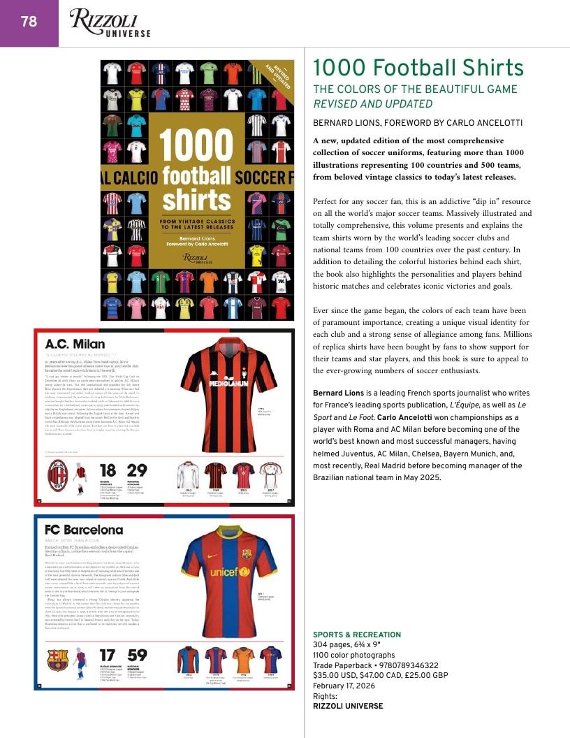 Rizzoli New York Spring 2026 Catalog Weekly Ad January 1 - December 31, 2026