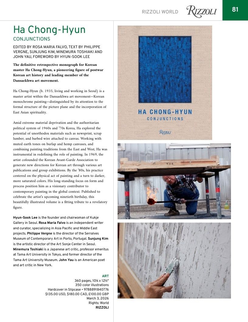 Rizzoli New York Spring 2026 Catalog Weekly Ad January 1 - December 31, 2026
