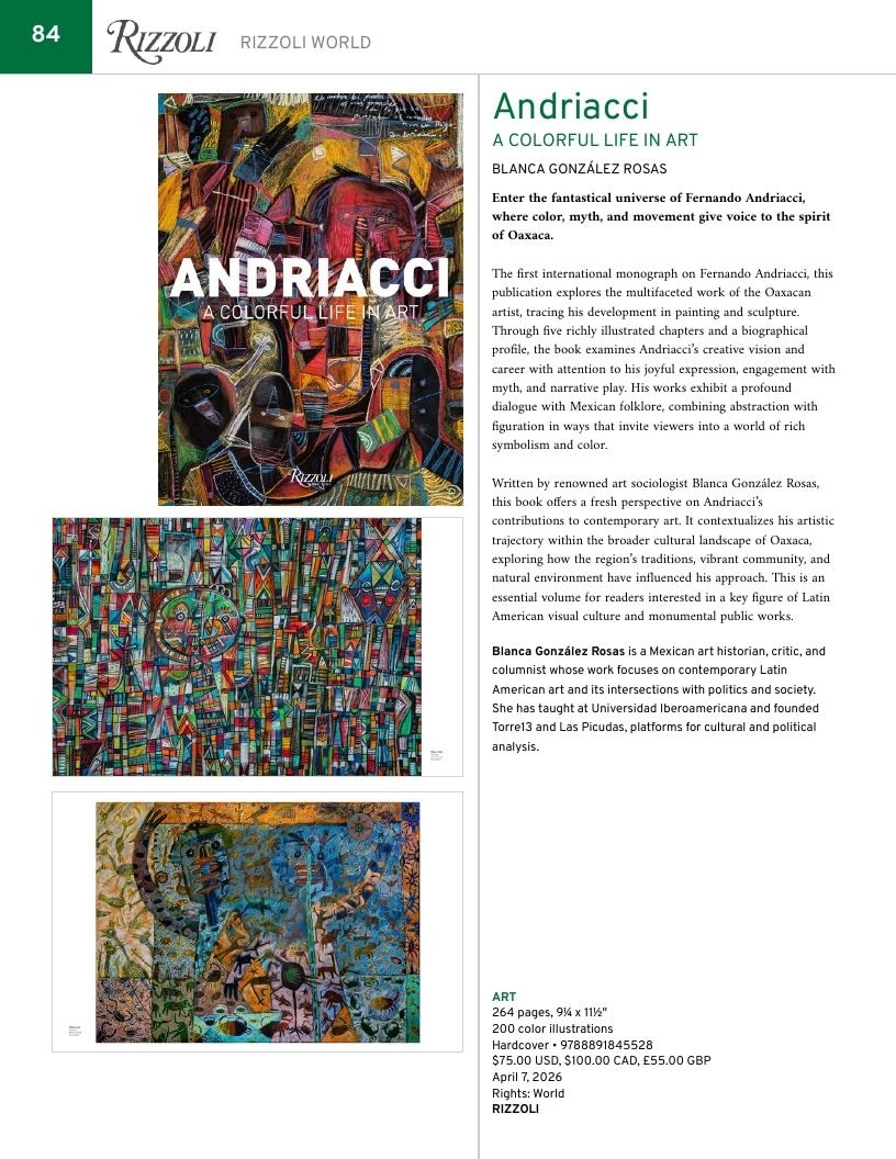 Rizzoli New York Spring 2026 Catalog Weekly Ad January 1 - December 31, 2026
