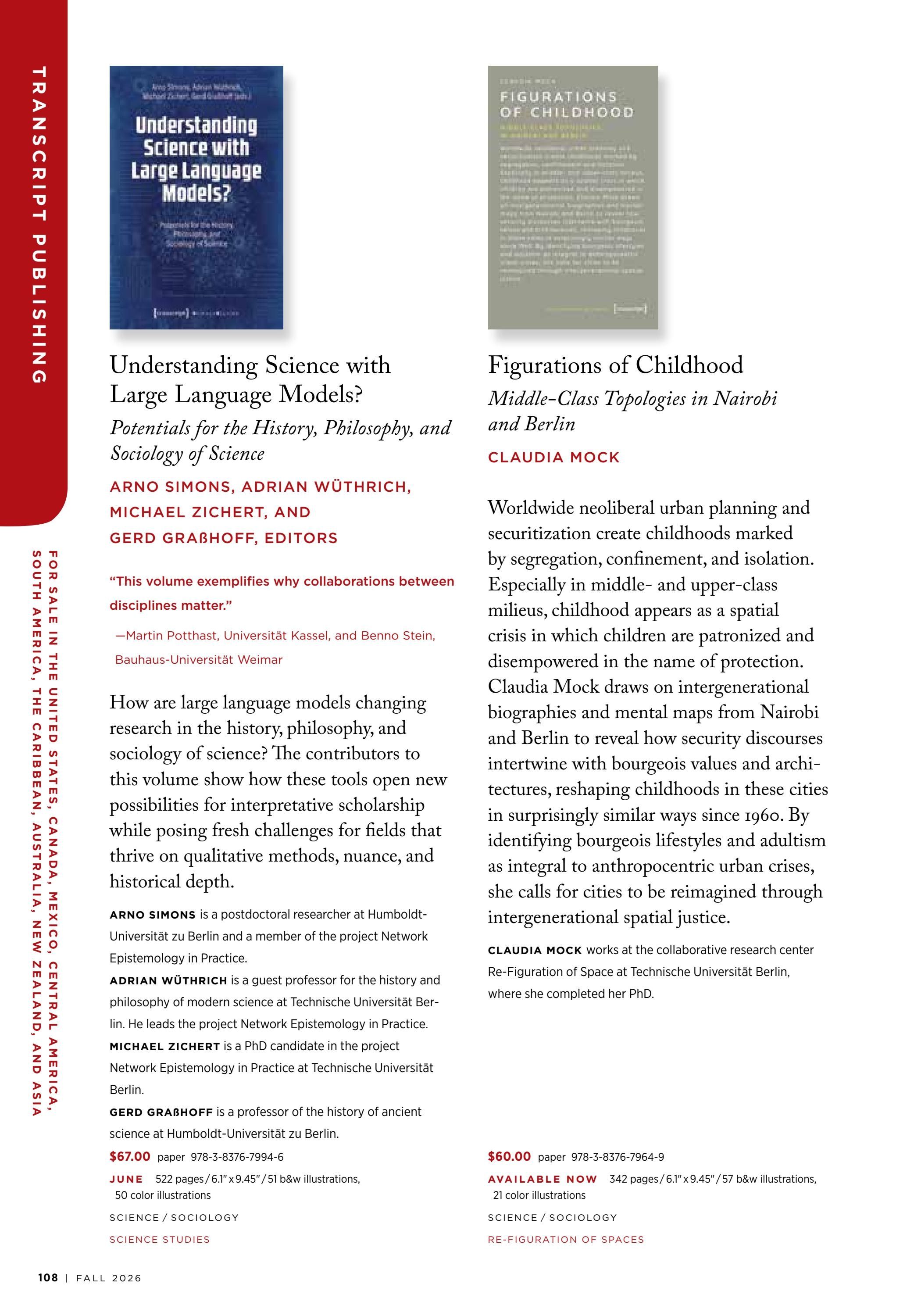Columbia University Press Fall Catalog Weekly Ad January 1 - December 31, 2026