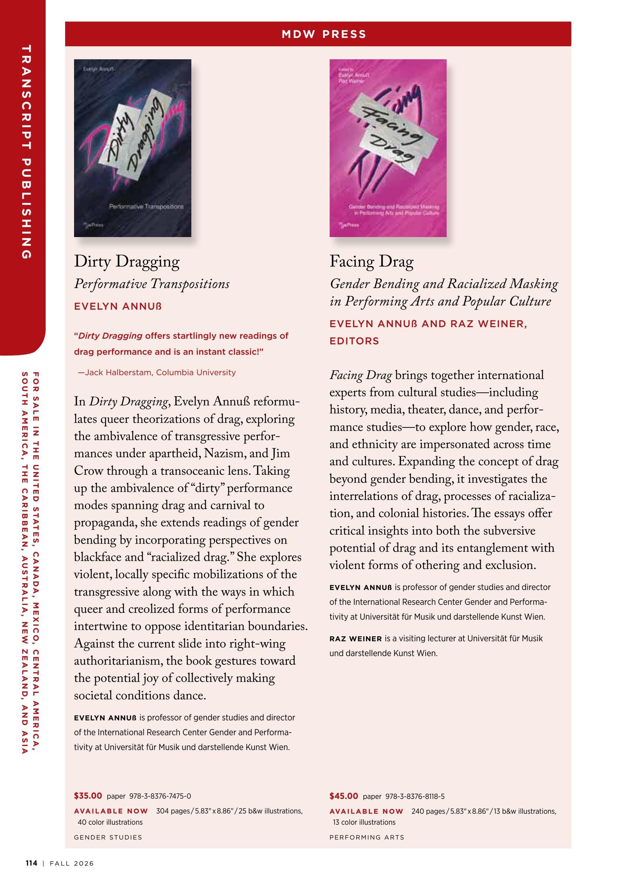 Columbia University Press Fall Catalog Weekly Ad January 1 - December 31, 2026