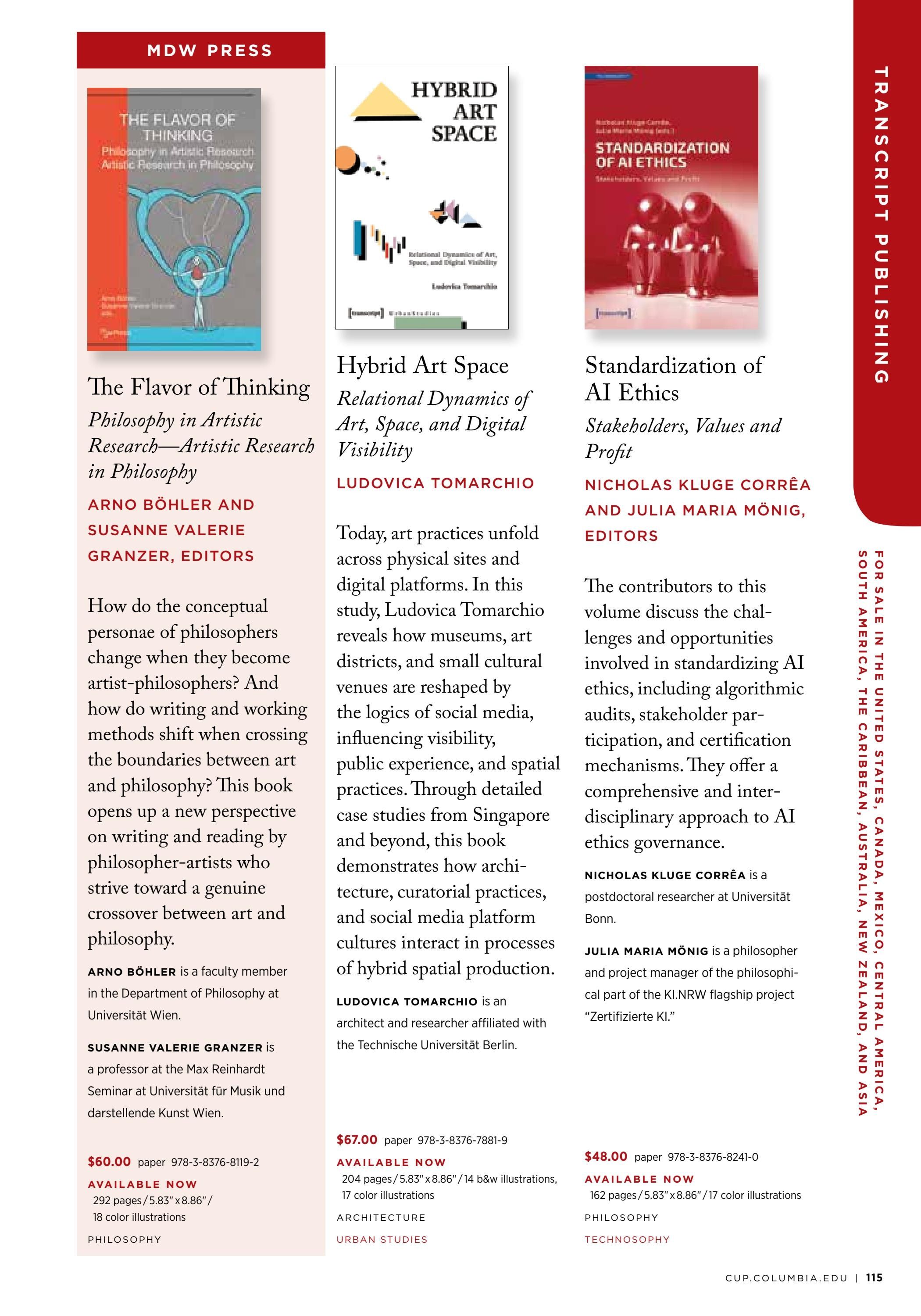 Columbia University Press Fall Catalog Weekly Ad January 1 - December 31, 2026