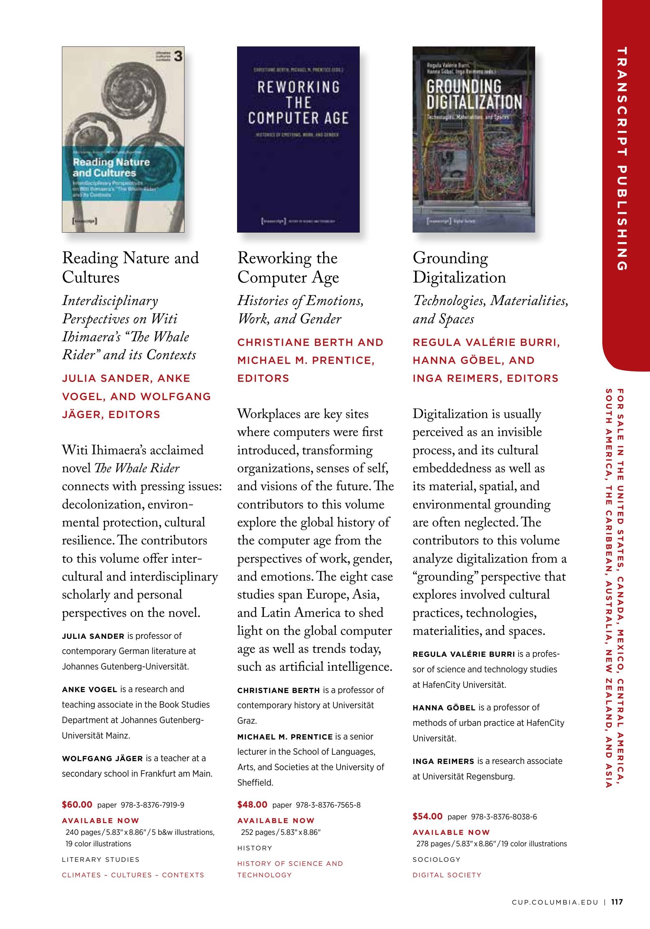 Columbia University Press Fall Catalog Weekly Ad January 1 - December 31, 2026