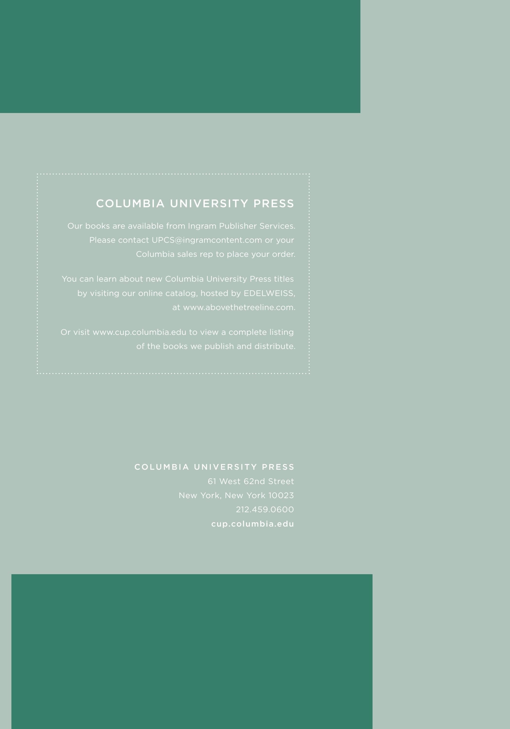 Columbia University Press Fall Catalog Weekly Ad January 1 - December 31, 2026