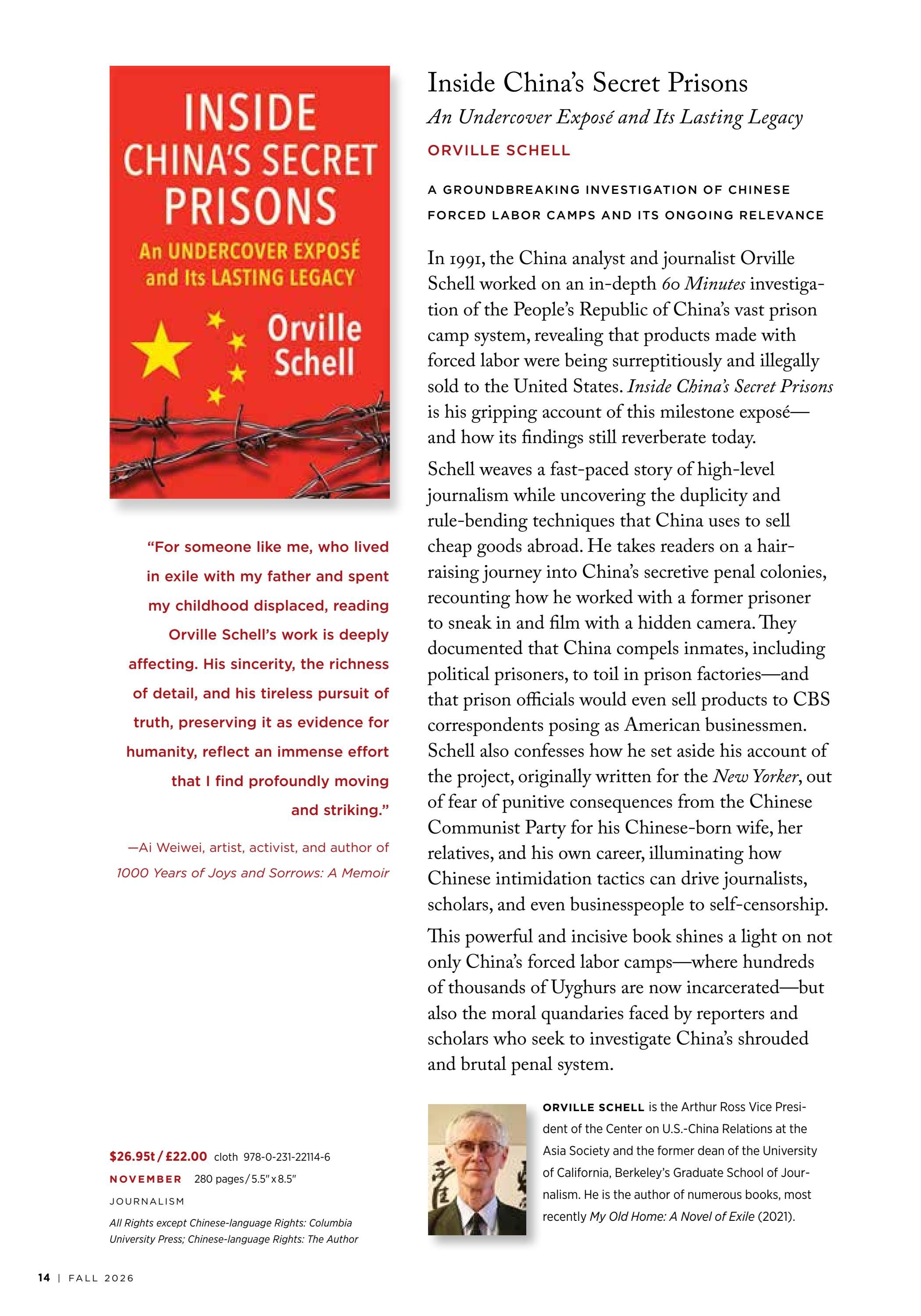 Columbia University Press Fall Catalog Weekly Ad January 1 - December 31, 2026