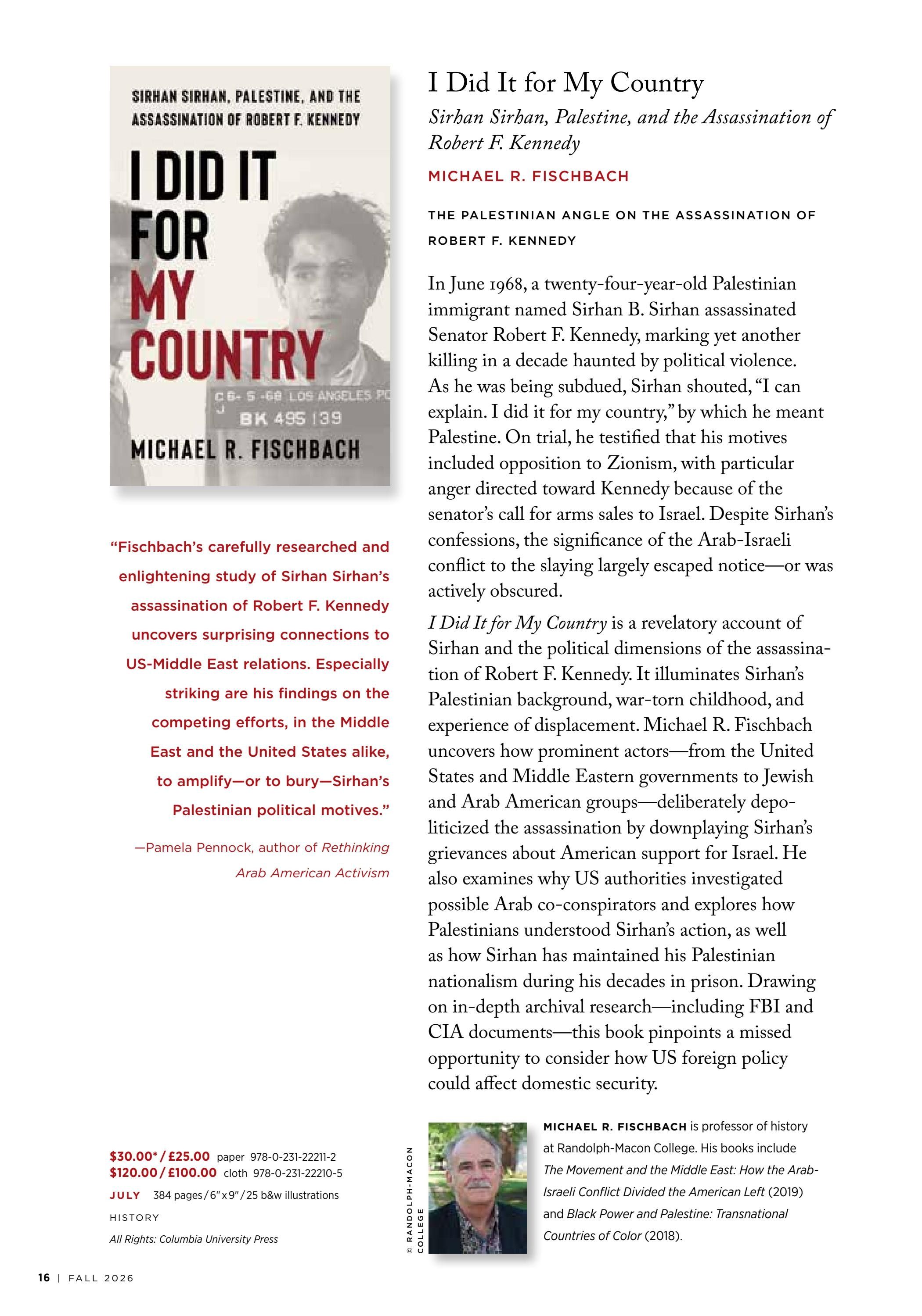 Columbia University Press Fall Catalog Weekly Ad January 1 - December 31, 2026
