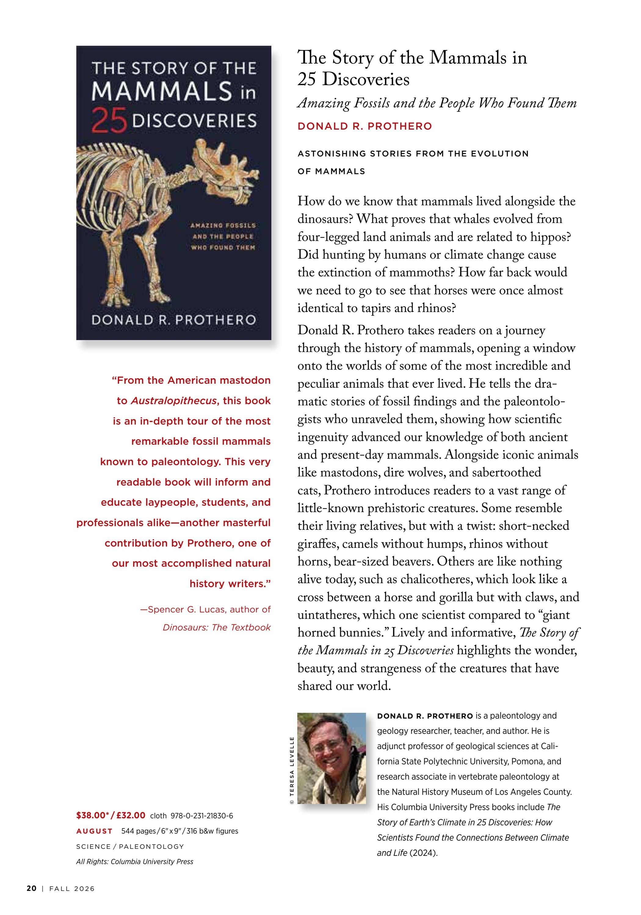 Columbia University Press Fall Catalog Weekly Ad January 1 - December 31, 2026