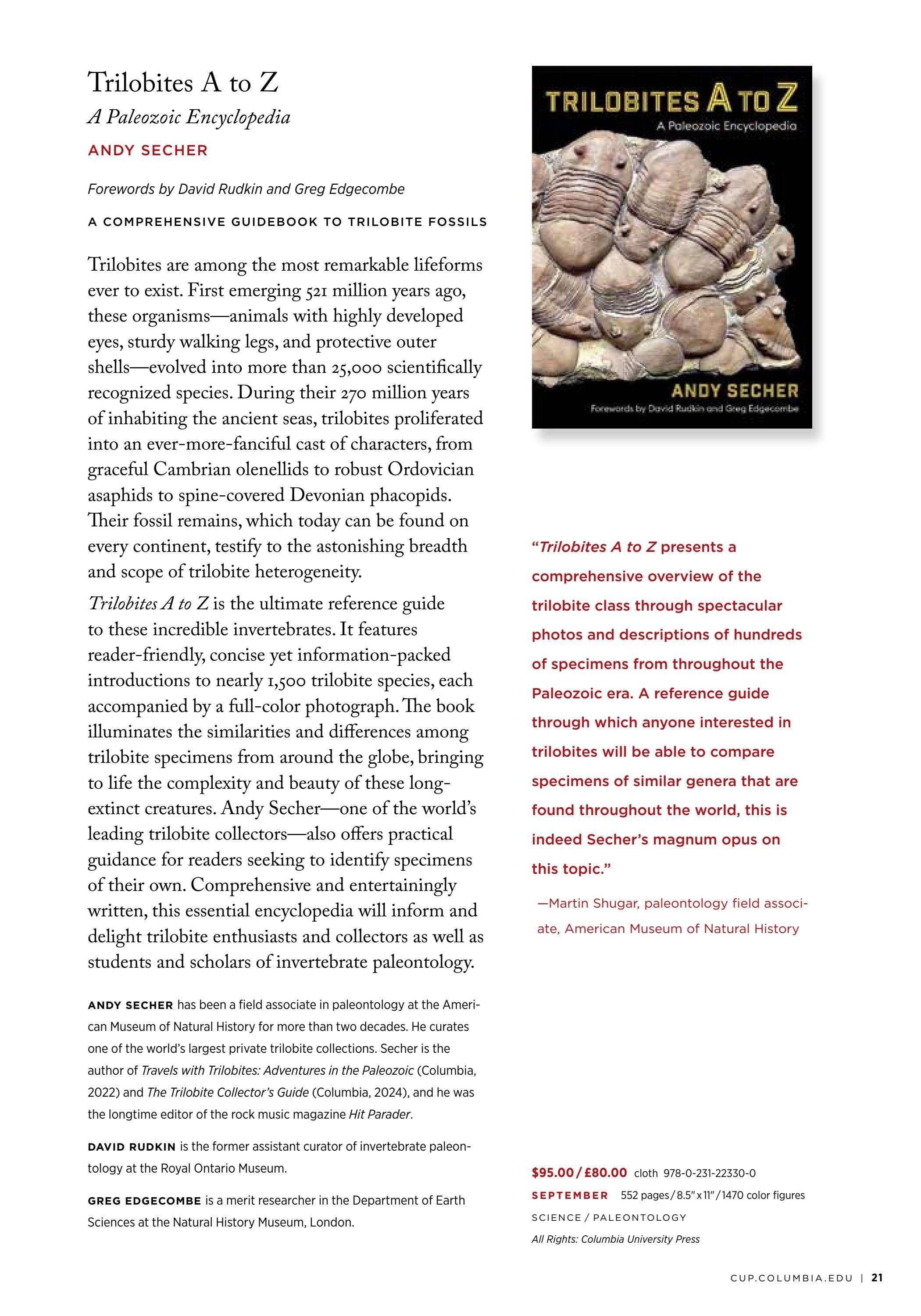 Columbia University Press Fall Catalog Weekly Ad January 1 - December 31, 2026