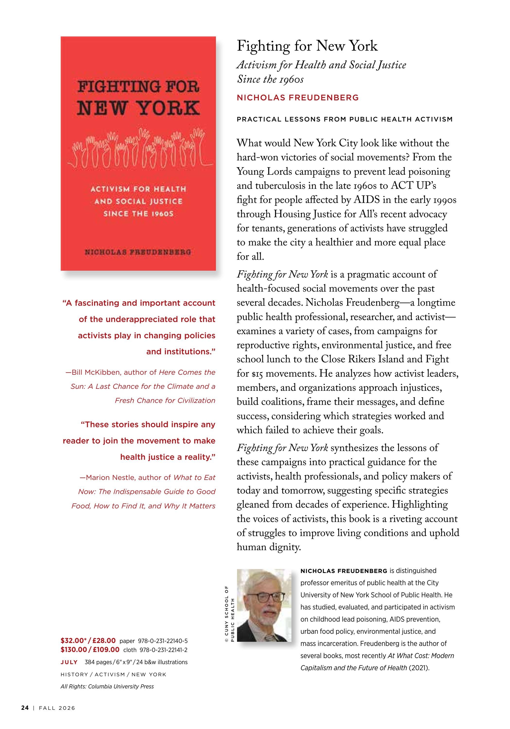 Columbia University Press Fall Catalog Weekly Ad January 1 - December 31, 2026