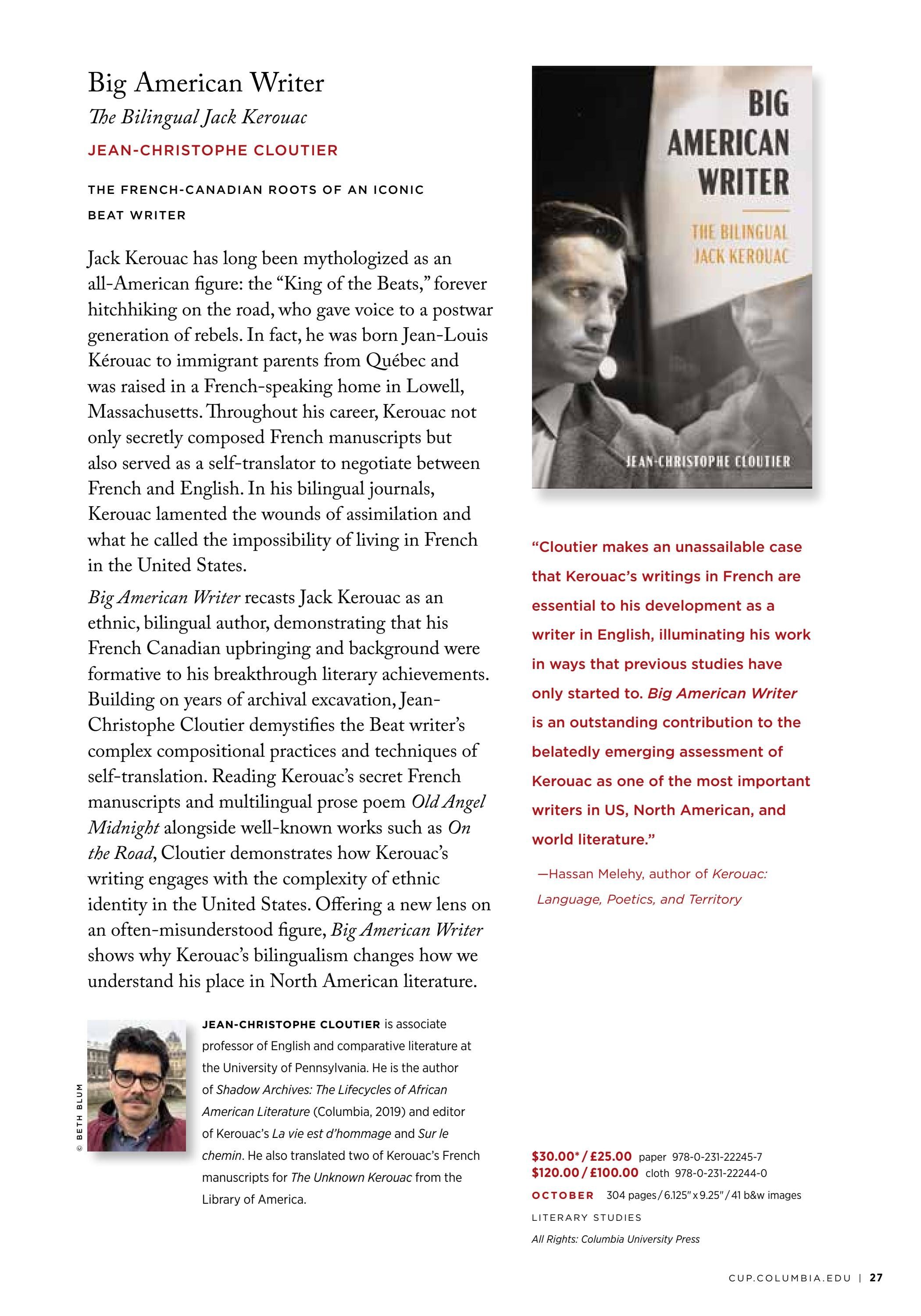 Columbia University Press Fall Catalog Weekly Ad January 1 - December 31, 2026