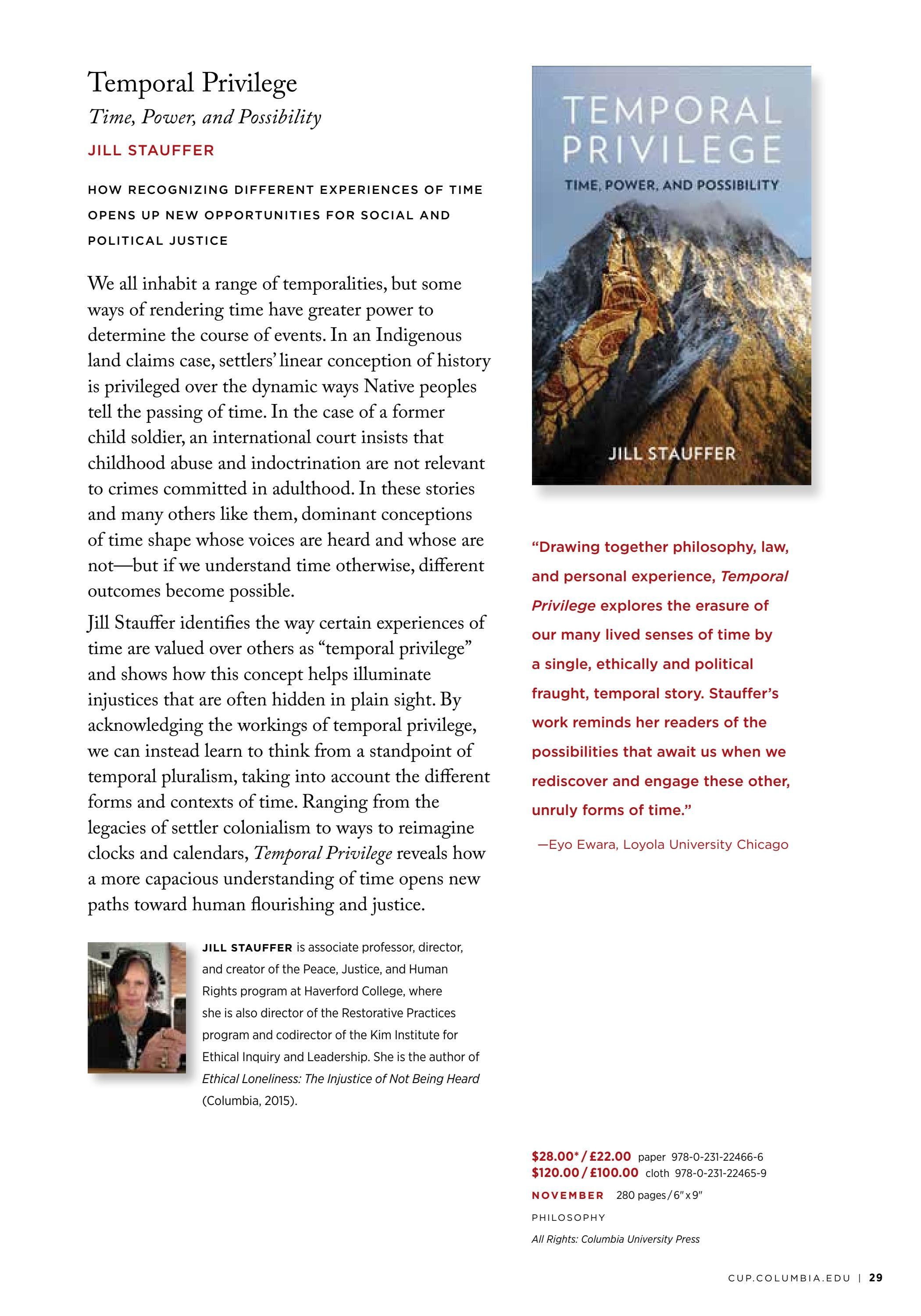Columbia University Press Fall Catalog Weekly Ad January 1 - December 31, 2026