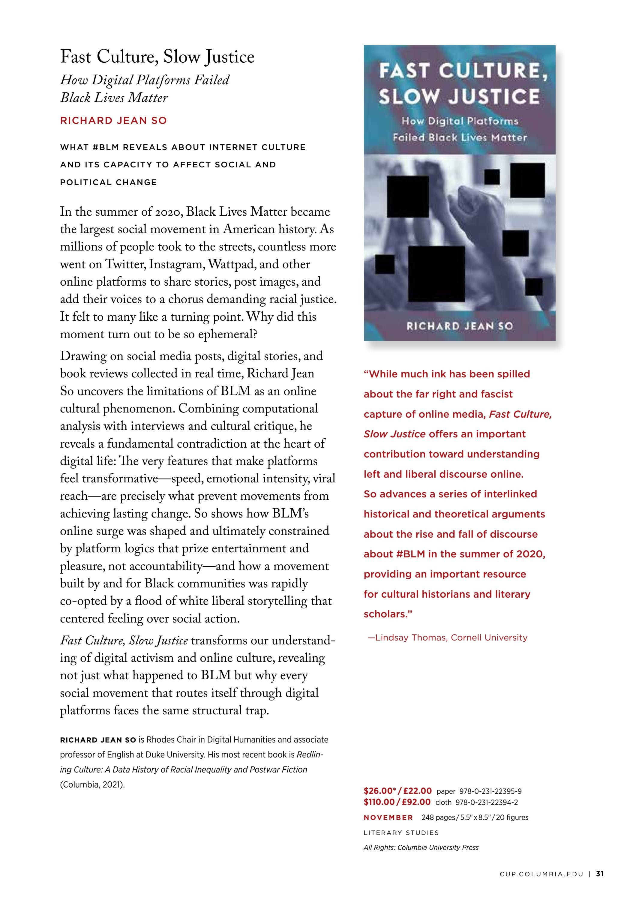 Columbia University Press Fall Catalog Weekly Ad January 1 - December 31, 2026
