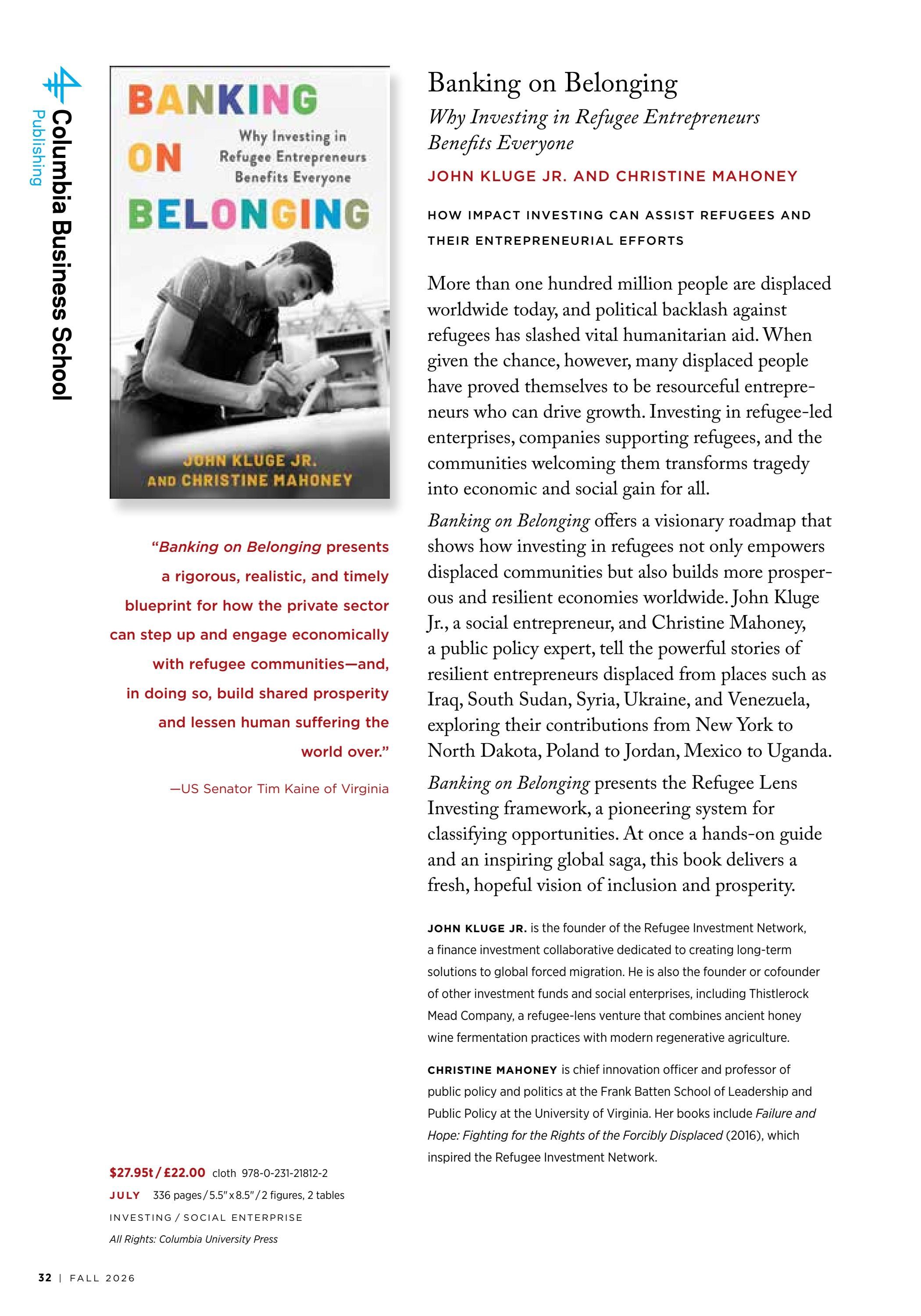 Columbia University Press Fall Catalog Weekly Ad January 1 - December 31, 2026