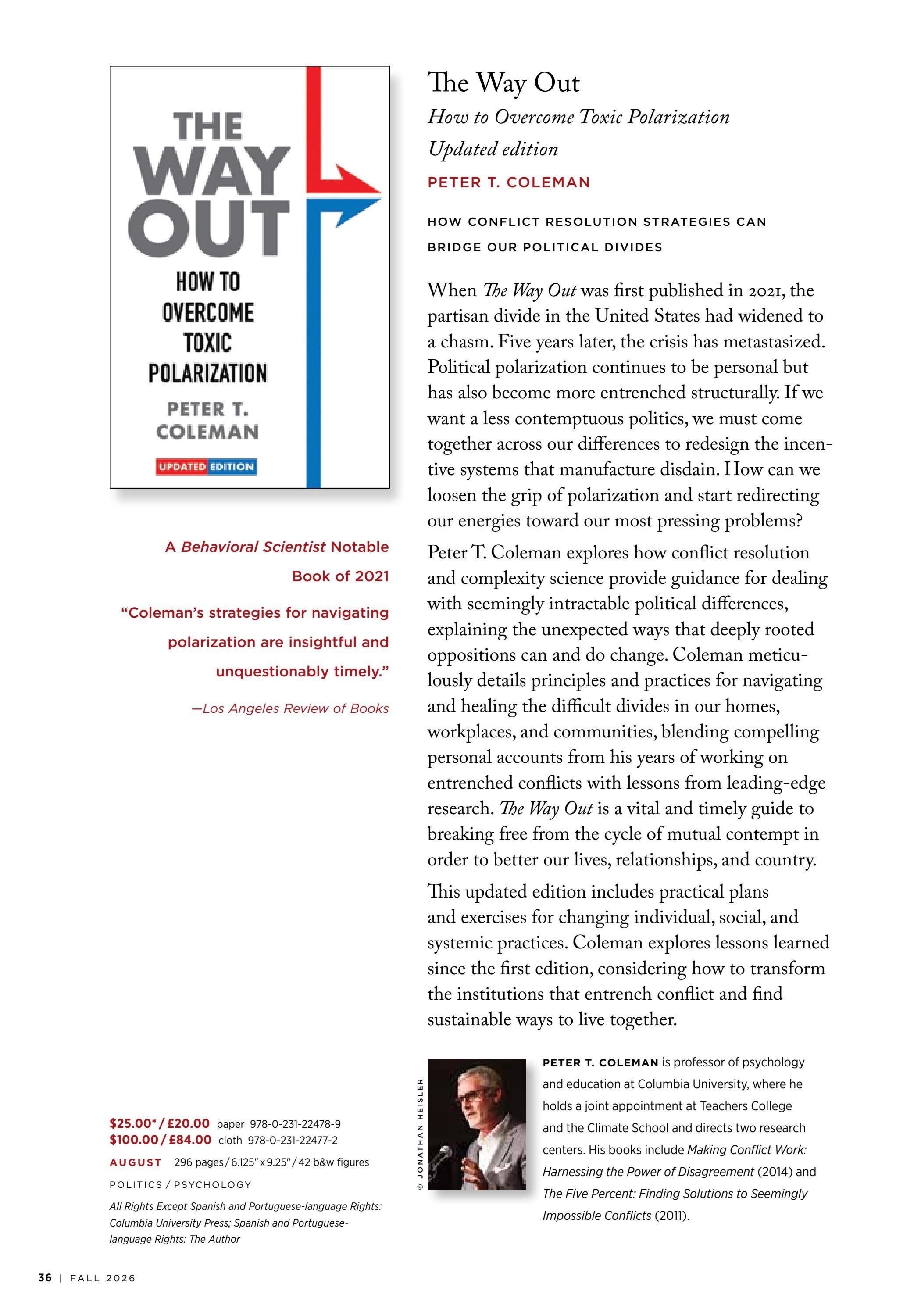 Columbia University Press Fall Catalog Weekly Ad January 1 - December 31, 2026
