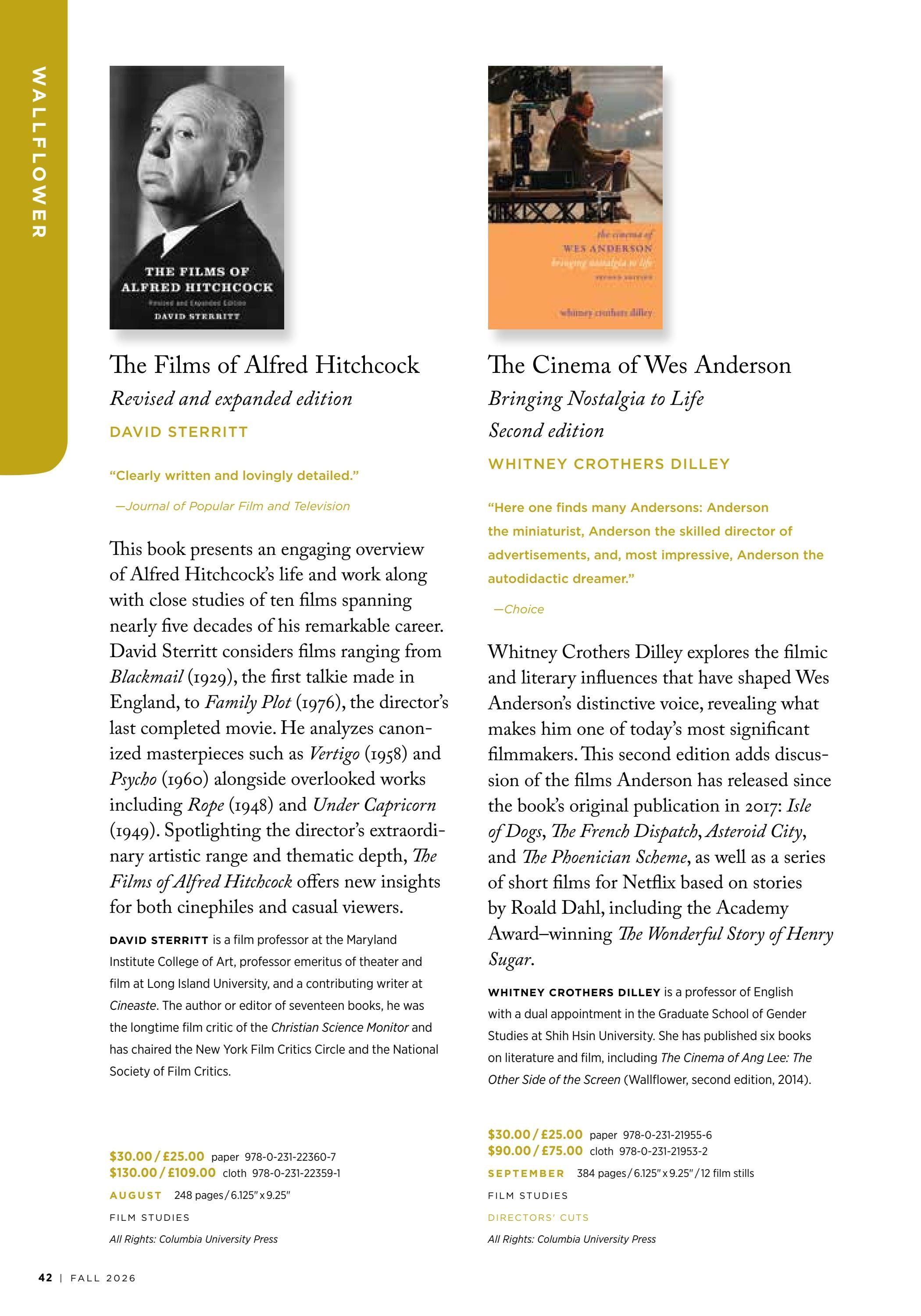 Columbia University Press Fall Catalog Weekly Ad January 1 - December 31, 2026