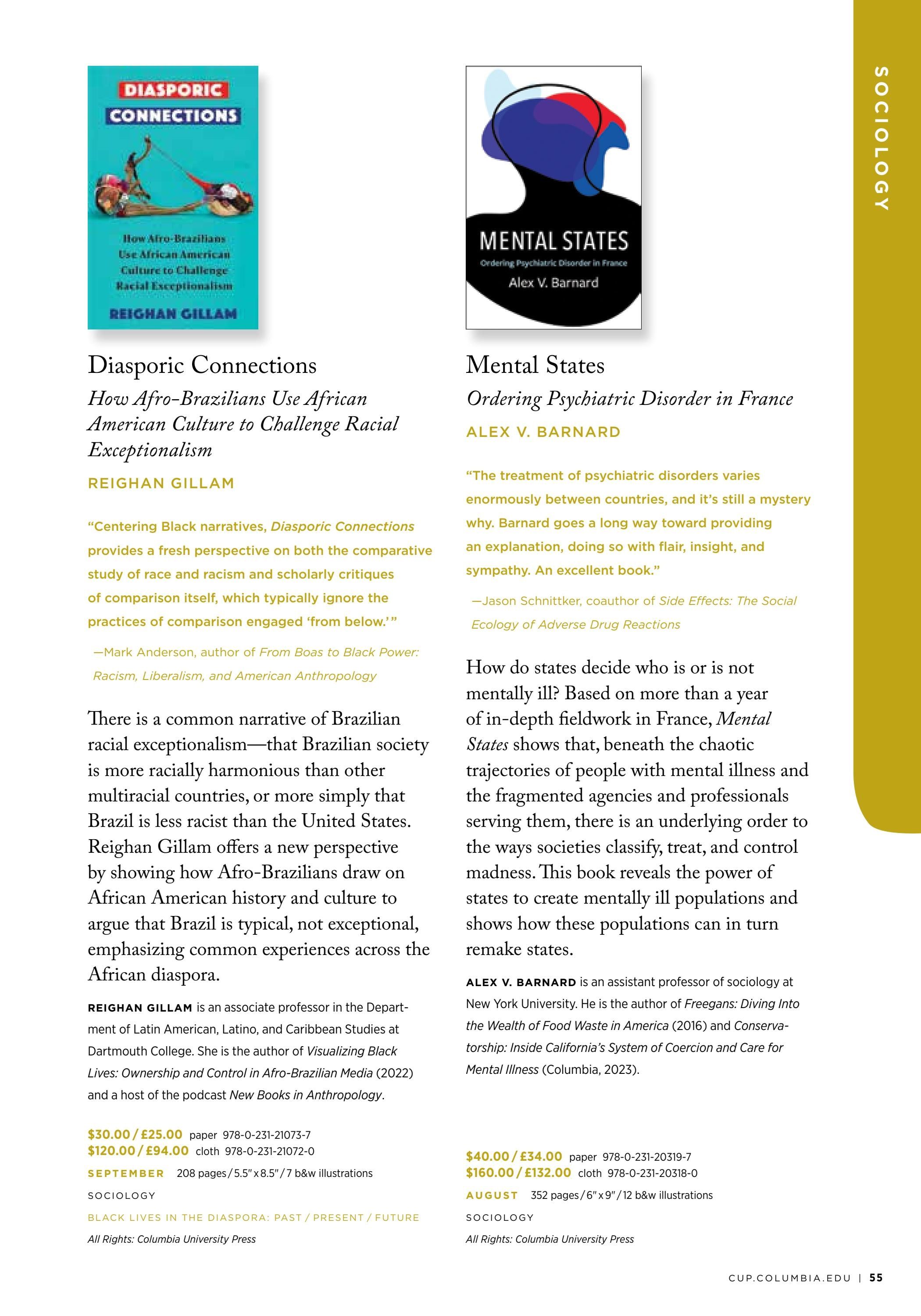 Columbia University Press Fall Catalog Weekly Ad January 1 - December 31, 2026