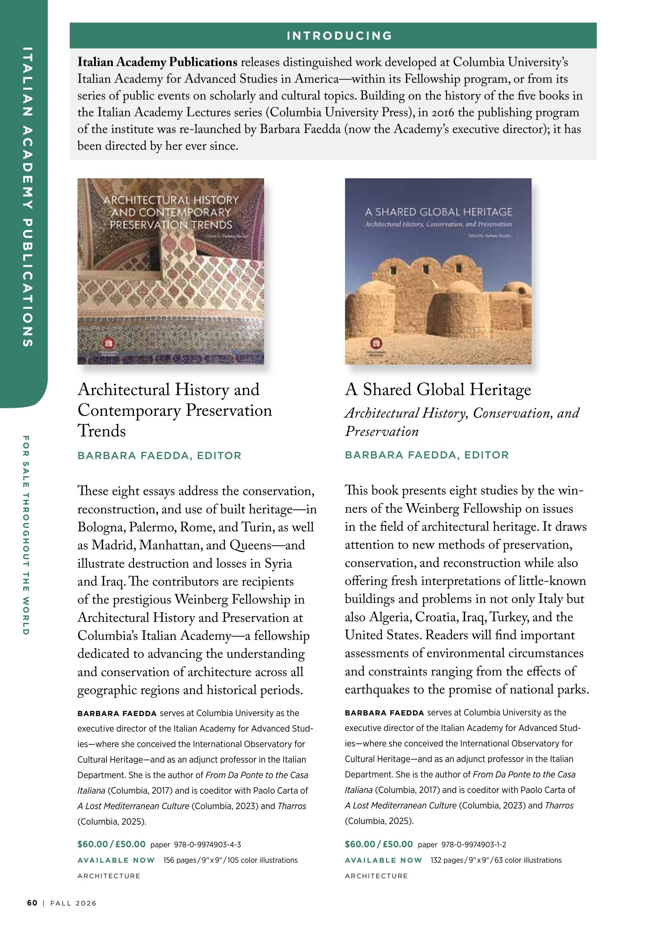 Columbia University Press Fall Catalog Weekly Ad January 1 - December 31, 2026